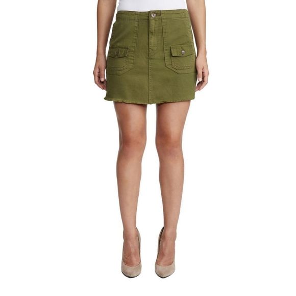 True Religion Skirts Nwt True Religion High Rise Utility Mini Skirt
